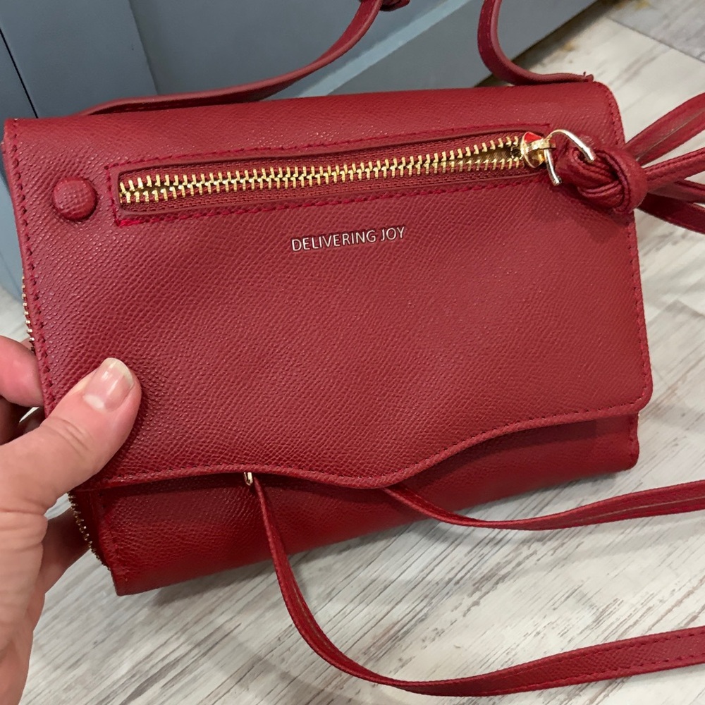 Red Crossbody Bag - Picture 2 of 6